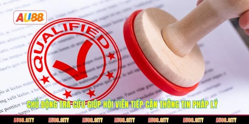 Chủ động tra cứu giúp hội viên tiếp cận thông tin pháp lý